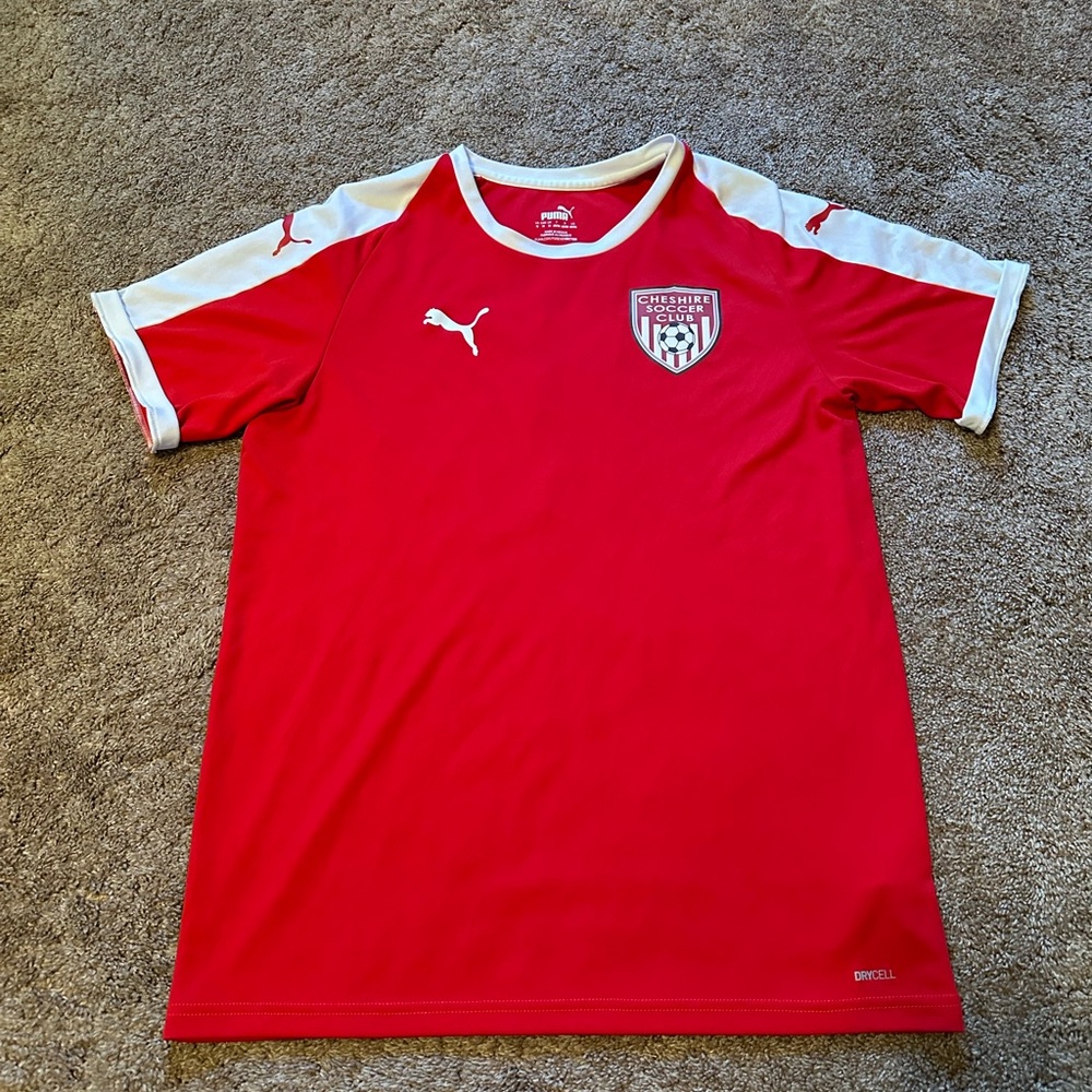 Puma Men’s Red Soccer Jersey - Cheshire Soccer Club
